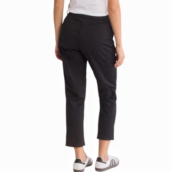 Volcom - So Chickie Highrise Crop Black Pants - Picture 2 of 16